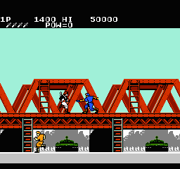 Rush'n Attack gameplay screenshot